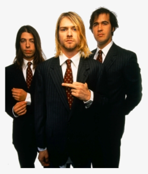 Not My Image, Just My Edit - Kurt Cobain Wearing Suit