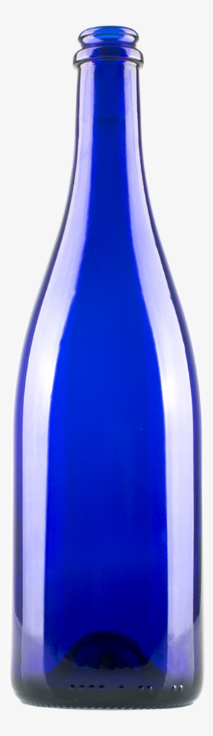 New Blue Spumante 750 Ml Ch018 - Blue Glass Bottle Png