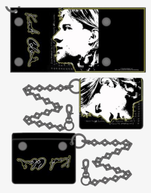 Neca Kurt Cobain - Wallet With Chain