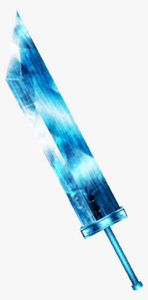 Manikin-buster Sword - Final Fantasy Blue Sword