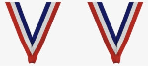 Quality Premium - Red White And Blue Ribbon Png