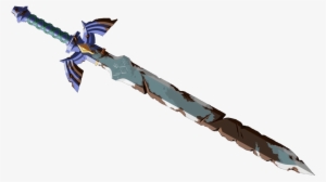 Image Royalty Free Library Swords Transparent Zelda - Master Sword Breath Of The Wild Png