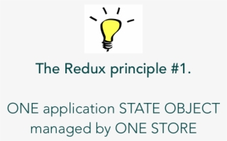 The First Redux Princple