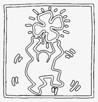 Keith Haring For Kids Artprints To Color Pop Art Paintings