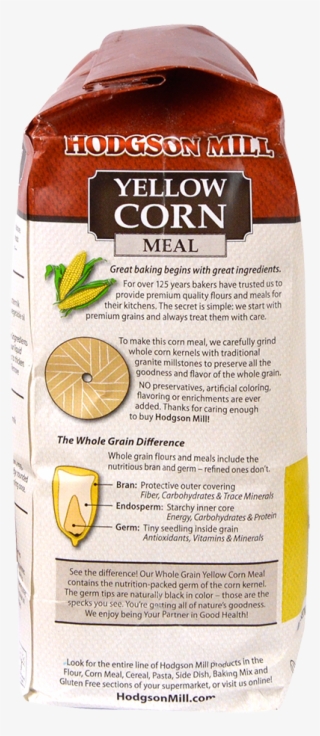 Yellow Corn Meal - Hodgson Mill Corn Meal, Yellow - 5 Lbs (2.3 Kg)