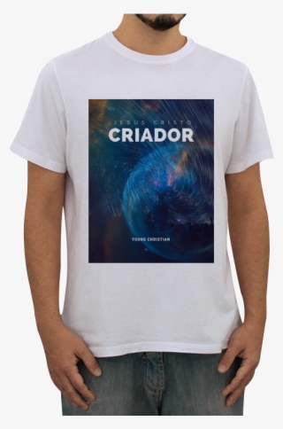 Camiseta Jesus Cristo Criador De Young Christianna - Camiseta Café