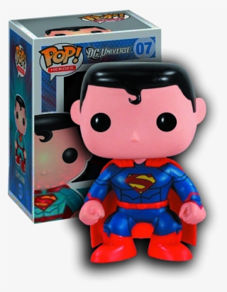 Superman Pop Vinyl Figure - Funko The New 52 Version Pop Heroes Superman Vinyl