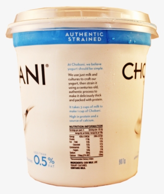 Picture Of Chobani Yogurt Plain - Plain Fat-free Yogurt