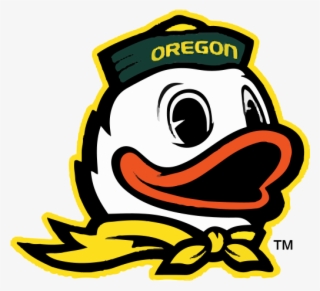 Logo & Whale - Transparent Oregon Ducks Logo
