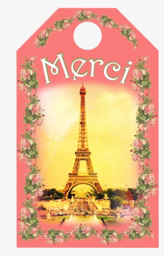 Pink Eiffel Tower Png
