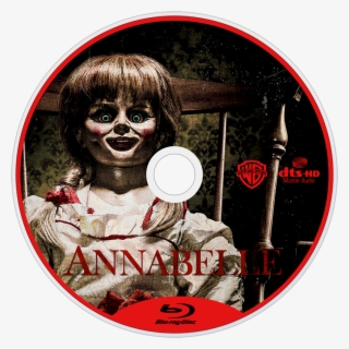 Annabelle Bluray Disc Image - Annabelle Creation Blu Ray Label