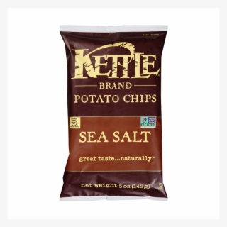 Kettle Sea Salt Potato Chips - Kettle Cooked Sea Salt Chips
