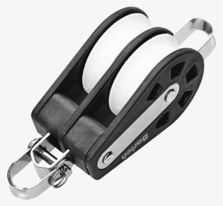 Double Blocks Reverse Shackle Size 1 For Rope 8mm - Barton Marine 04221 Double Block, Reverse Shackle/becket,