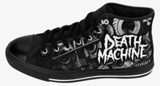 Death Machine High Top Sneakers By Sami Callihan & - Supernatural Women's Canvas Shoes - Fashion High Top