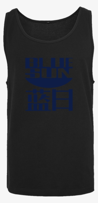 Blue Sun T-shirt Tanktop Men Black