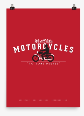 Image Of Dylan Motorcycle Print Or Shirt - Happy Birthday From Man United