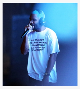 Frank Ocean T Shirt Why Be Racist Be Quiet Panorama