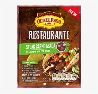 Beef Carne Asada - Old El Paso Restaurante Steak Carne Asada Taco Kit