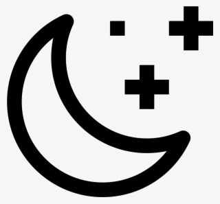 It's A Logo Of A Fat Crescent Moon With Its Upper - The Opening