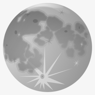 Full Moon, Moon, Lunar, Globe, Planet, Gray, Craters - ดวง จันทร์ เวก เตอร์