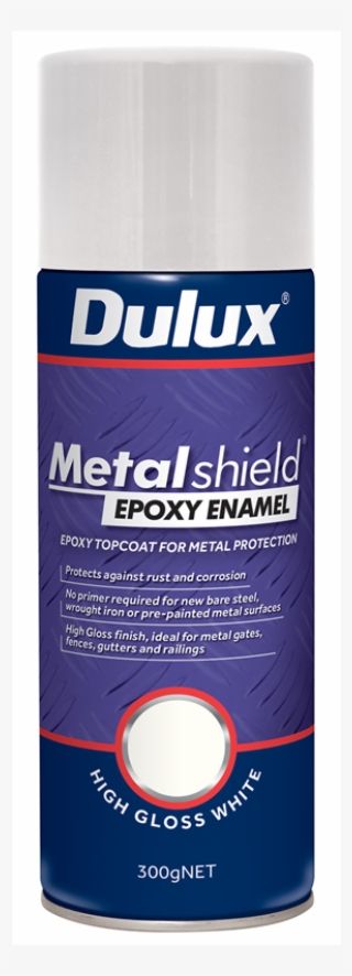 Metalshield Epoxy Paint - Aerosol - 300g - Flat - White