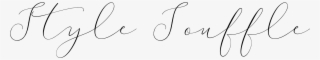 Style Souffle - Calligraphy