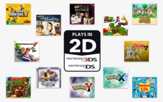 Ci Nintendo 2ds Plays Your Games In 2d - Игры На Нинтендо Свитч