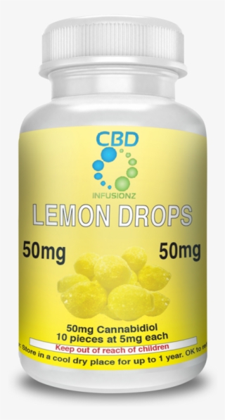 Lemon Drop Hard Candy Cbd Edibles 50mg Cbd - Lemon Drops Cbd