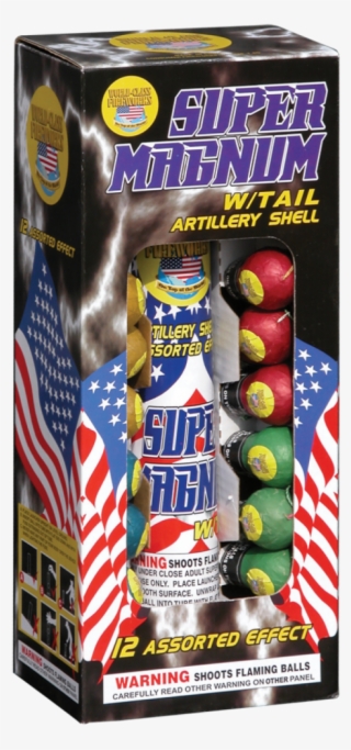 Super Magnum Artillery Shell With Tail - Super Magnum Artillery Shells