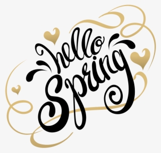 Hello-spring - Calligraphy