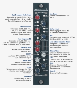The 5051 Combines A Classic Three Band Eq Based On - Rupert Neve Designs 5051