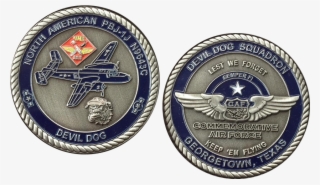 Prove Your Allegiance With The Devil Dog Challenge - Coin