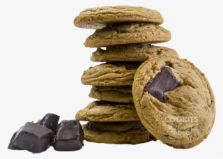 Classic Chocolate Chunk Cookies Stacked - Cookies By George Recipe