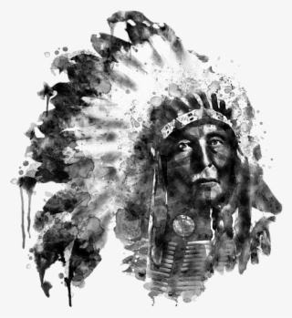 Click And Drag To Re-position The Image, If Desired - Native American Watercolour Art