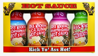 Stubbs Ass Kickin Mini Chilli Set Akchilli - Kick Yo Ass Hot Hot Sauce Gift Set