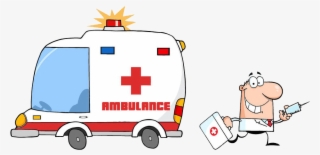 Freeuse Stock Ambulance Clipart Paramedic - Ambulance Driving Clipart