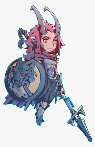 Spartan Tiefling /tg/ Request - Cartoon