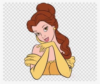 Disney Princess Clipart Belle Beauty And The Beast - Troll Face