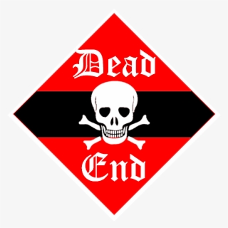9 Dead End4 - Dead Kennedys Old English Logo Sticker