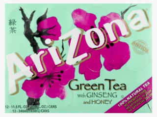 Green With Ginseng And - Arizona Green Tea 12 Pack