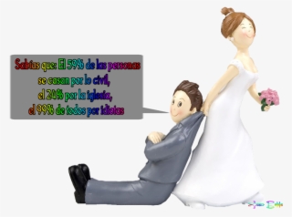 Resultado De Imagen De Sabias Que Png - Mopec Y967 – Bridal Couple Cake Figurine Yes