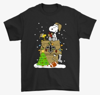 A Happy Christmas With New Orleans Saints Snoopy Shirts - Grinch Rock Paper Scissors Throat Punch