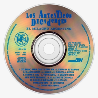 Los Auténticos Decadentes El Milagro Argentino Cd Disc - El Milagro Argentino