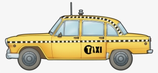 Free To Use &, Public Domain Taxi Clip Art - Old Taxi Clip Art
