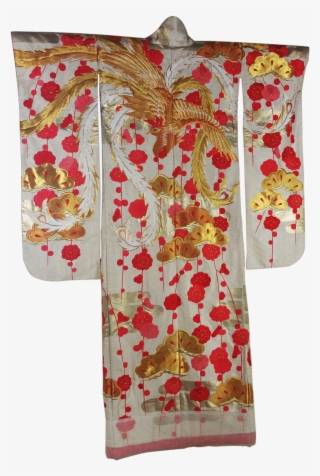 Traditional Vintage Japanese Wedding Uchikake Kimono - Edo Period Kimono