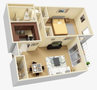 1 Bedroom A - Perper Residence Hall Floor Plan Lynn University
