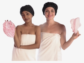 To Stop Frizzy Hair In The Shower Don't Wear Plastic - Superpower Cap The Only Shower Cap For Women That Removes