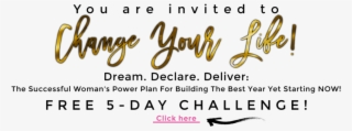 Deliver Change Your Life Challenge The Supreme Love - Dream