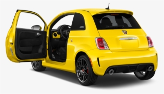 55 - - Yellow 2017 Fiat 500 Abarth
