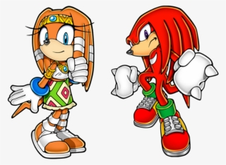 Two Cats Of Different Genders In The Games - Tikal Sonic Adventure